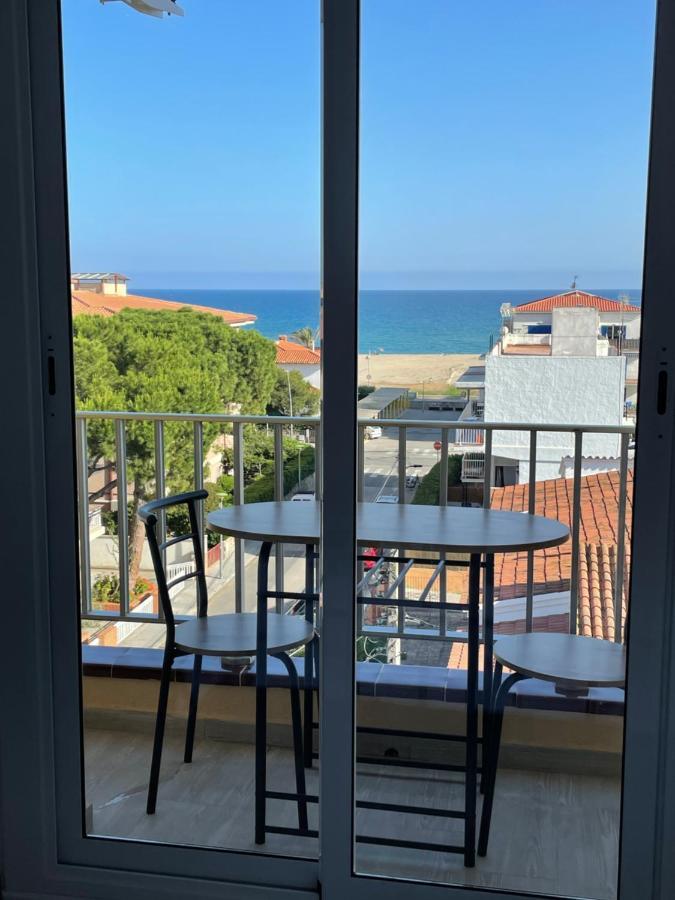 Acogedor Estudio En La Playa, Con Vistas Al Mar, Y Piscina Comunitaria Sant Salvador Zewnętrze zdjęcie